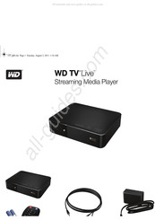 Western Digital TV Live Manual De Instrucciones