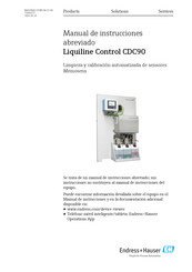 Endress+Hauser Liquiline Control CDC90 Manual De Instrucciones