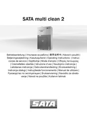 SATA multi clean 2 Instrucciones De Servicio