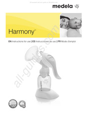 Medela Harmony Instrucciones De Uso