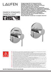 Laufen Simibox Standard Instrucciones De Montaje