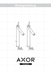 Hansgrohe AXOR Starck 10129000 Instrucciones De Montaje