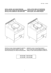 Lotus PDA150-98G Instalación Uso Y Mantenimiento