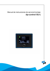 DP dp-control III+ Manual De Instrucciones De Servicio/Montaje