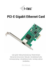 i-tec PCEGLAN Manual De Instrucciones