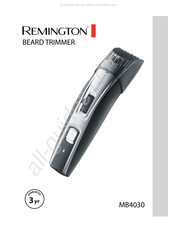 Remington MB4030 Manual De Instrucciones