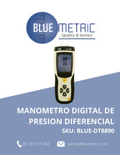 Blue Metric BLUE-DT8890 Manual De Instrucciones