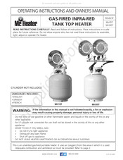 Mr. Heater MH30T Instrucciones De Funcionamiento Y Manual Del Propietario