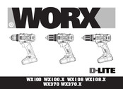 Worx D-LITE WX100.X Manual Original