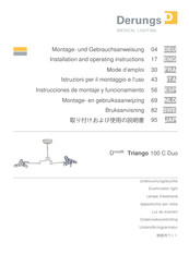 Derungs Dmed Triango 100 C Duo Instrucciones De Montaje Y Funcionamiento