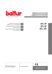 baltur BTL 10P Manual De Instrucciones Para La Instalación, El Uso Y El Mantenimiento