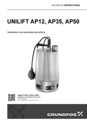 Grundfos Unilift  AP12.50 Instrucciones De Instalación Y Funcionamiento