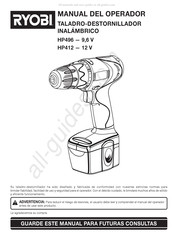 Ryobi HP496 Manual Del Operador