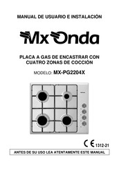 Mx Onda MX-PG2204X Manual De Usuario E Instalacion