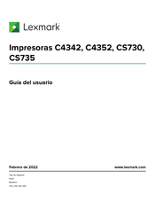 Lexmark C4342 Guia Del Usuario