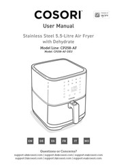 cosori CP258-AF-DEU Manual Del Usuario