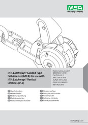 MSA Latchways GTFA Instrucciones Para El Usuario