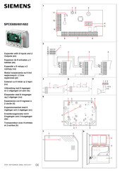 Siemens SPCE650 Instrucciones De Instalación