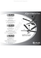 Craftmade Medina MD56 Instrucciones De Instalación