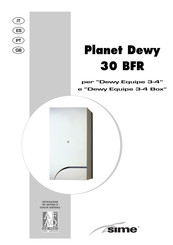 Sime Planet Dewy 30 BFR Manual Del Usuario