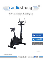 CARDIOSTRONG CST-BX30 Instrucciones De Instalacion Y Uso