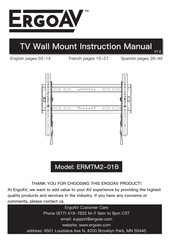 ErgoAV ERMTM2-01B Manual De Instalación