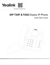 Yealink SIP-T33P Manual Del Usuario