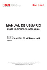 RECAL UniClima VERONA 2022 Manual De Usuario