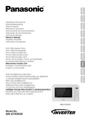 Panasonic NN-GT45KW Instrucciones De Funcionamiento