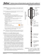 Solinst 615ML Instrucciones