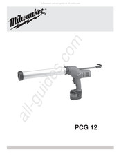 Milwaukee PCG 12 Manual De Instrucciones