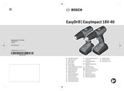 Bosch EasyDrill 18V-40 Manual Original