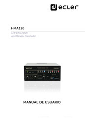 Ecler HMA120 Manual De Usuario