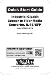 Tripp-Lite N785-I01-SFP-D Guia De Inicio Rapido