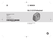 Bosch GLL 2-12 G Professional Manual Original