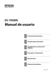 Epson DS-790WN Manual De Usuario