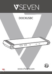 V7 DOCKUSBC Manual Del Usuario