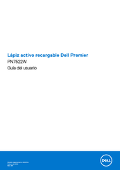 Dell Premier PN7522W Guia Del Usuario