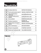 Makita TM30D Manual De Instrucciones