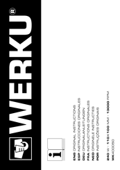 WERKU WK400050 Instrucciones Originales