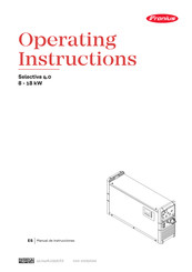 Fronius 4140A Manual De Instrucciones