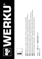 WERKU WK400100 Instrucciones Originales