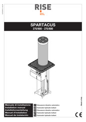 Rise SPARTACUS 275/800 Manual De Instalación