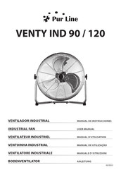 Pur Line VENTY IND 120 Manual De Instrucciones