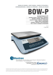 Baxtran BOW-P Manual De Usuario