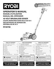 Ryobi RY40706 Manual Del Operador