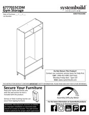 Systembuild Evolution 6777015COM Instrucciones De Montaje