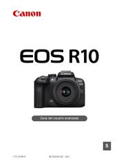 Canon EOS R10 Guia Del Usuario Avanzada