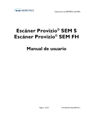 BRUIN BIOMETRICS Provizio SEM FH Manual De Usuario