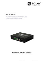 Ecler VEO-DACS4 Manual De Usuario